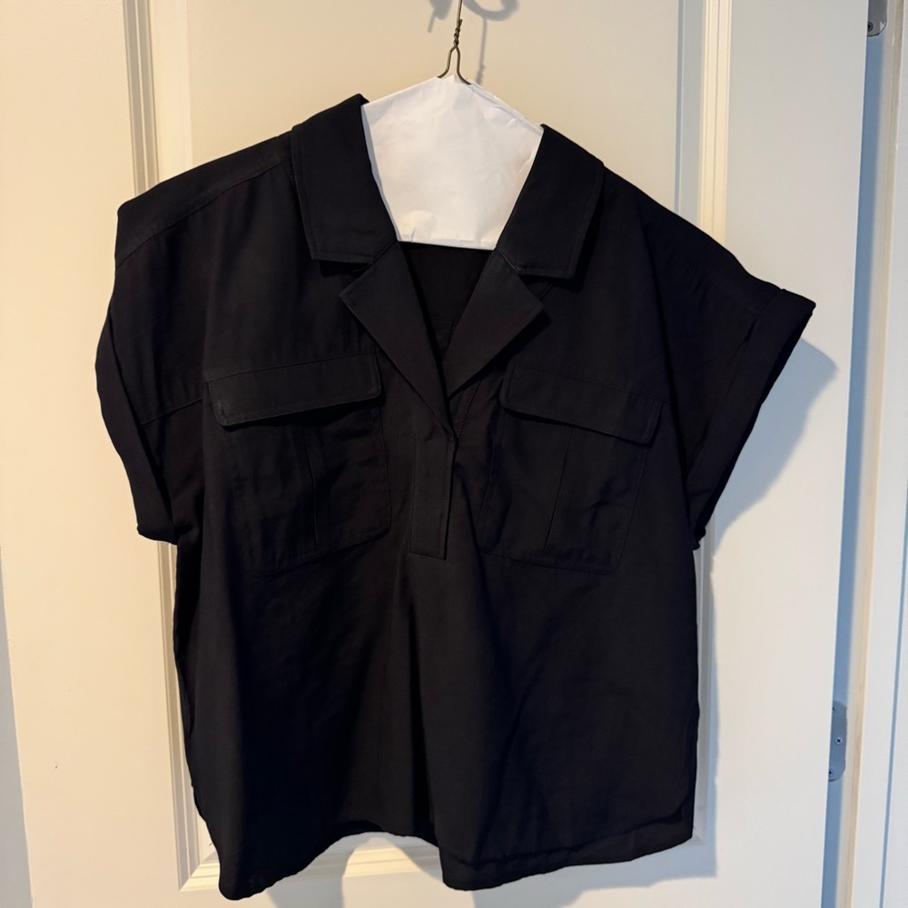TUCKERNUCK Black Scottie Short Sleeved Shirt | M - Picture 5 of 7